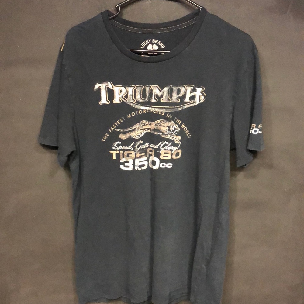 Lucky Brand Blue T-shirt Medium